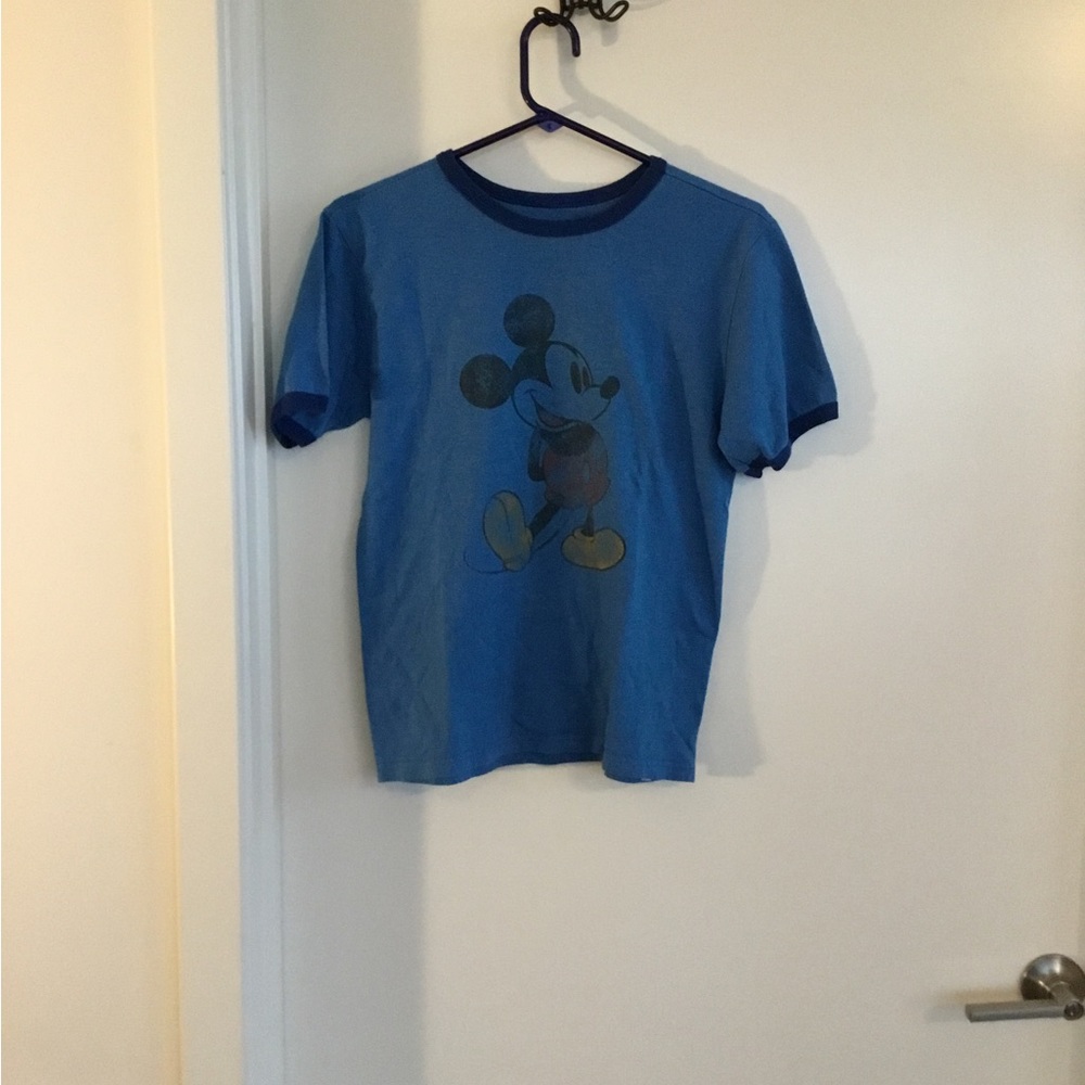 Disney  Mickey Mouse  Blue Boys shirt Size Large (10-12) $18